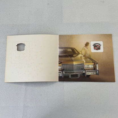 1975 Cadillac Car Sales Brochure Catalog Coupe DeVille Calais Eldorado +