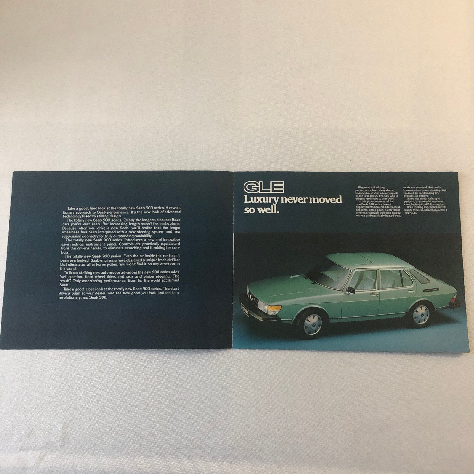 1979 Saab 900 Series Sales Brochure Catalog 900 EMS 900 Turbo 900 GLE