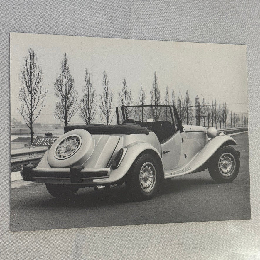 Lafer Kit Car Photo Photograph Neoclassic Volkswagen Beetle Based Vintage