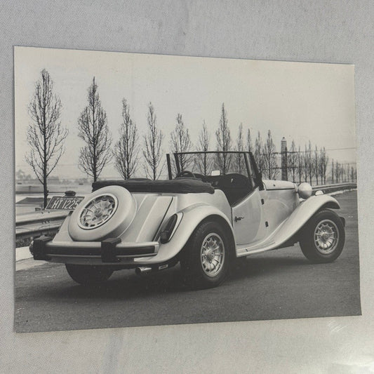 Lafer Kit Car Photo Photograph Neoclassic Volkswagen Beetle Based Vintage