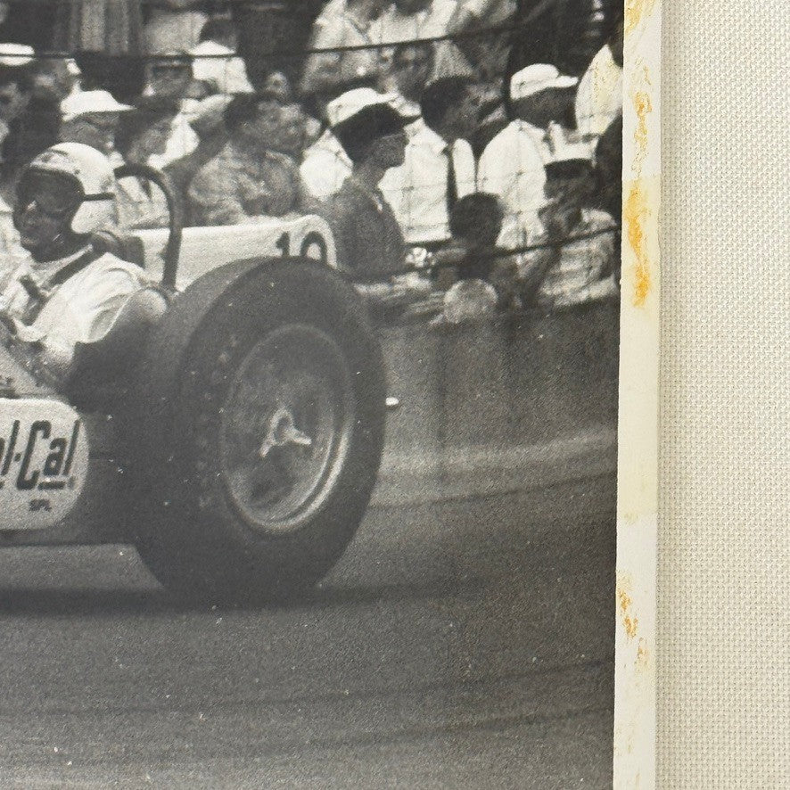 Vintage Indy Racing Phtoo Jimmy Bryan 1960 Last Race Photograph Indianapolis