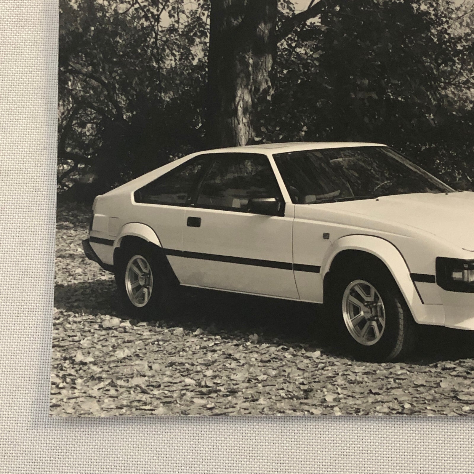 Toyota Celica Supra Turbo Car Factory Press Photo Photograph Print