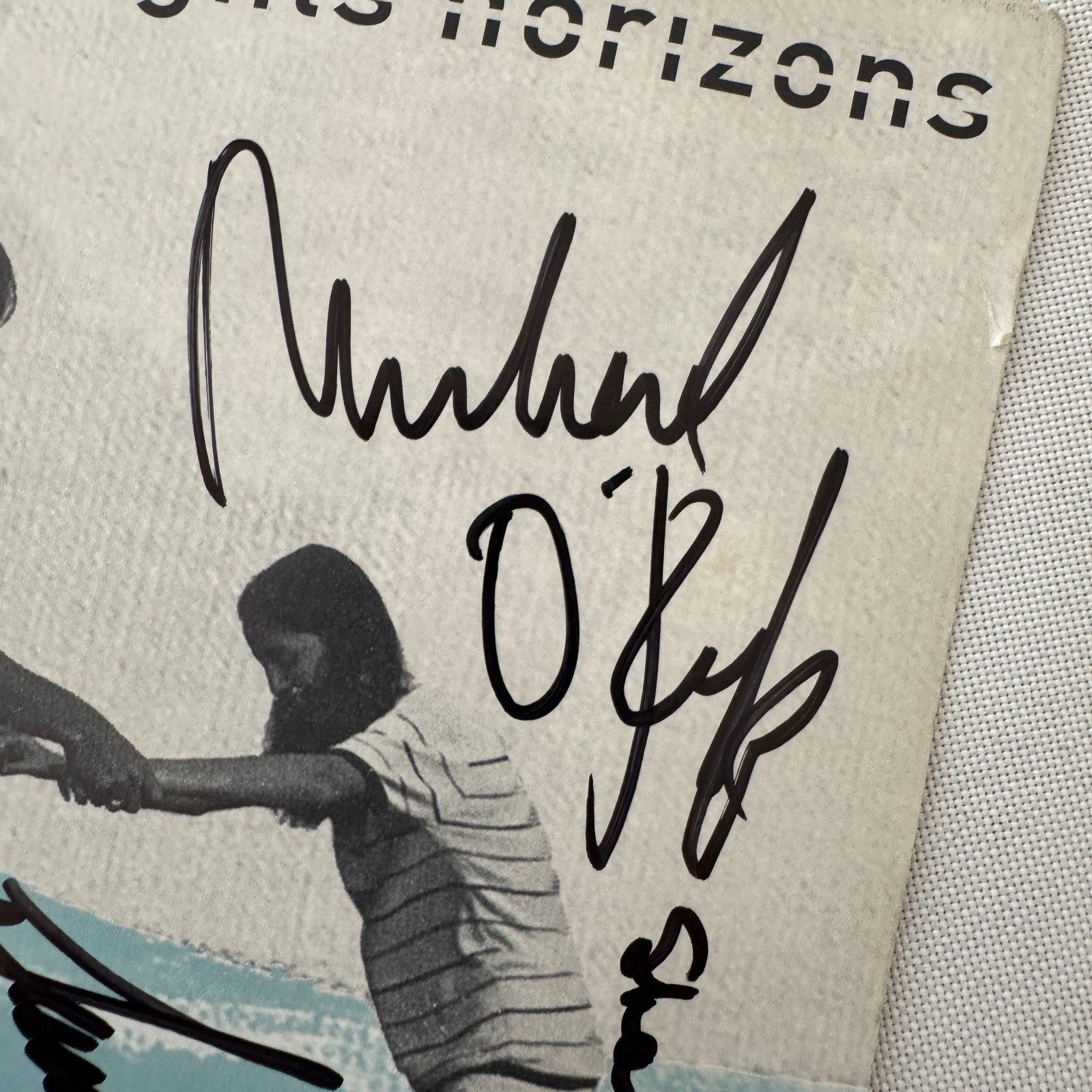 The Young Girl and the Monsoon Cast Signed Program Playbill 5x Signatures
