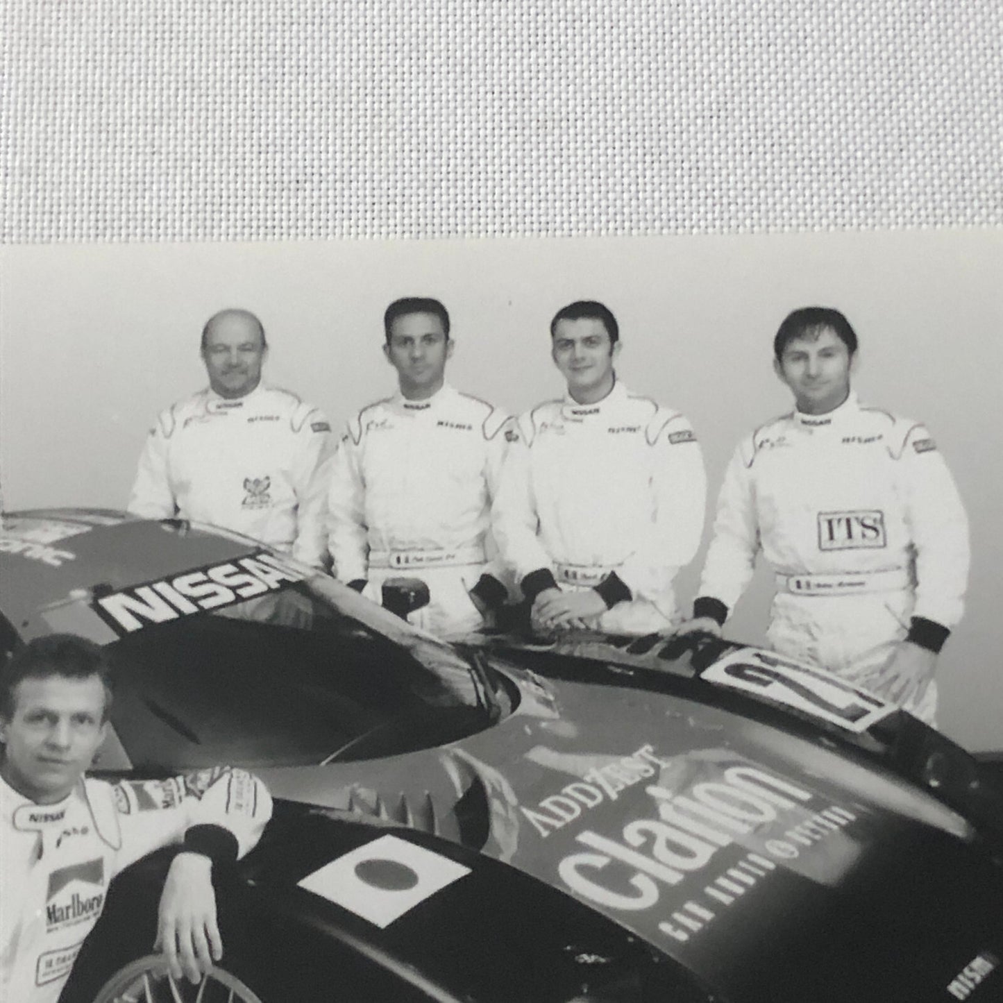 1998 Nissan Racing Team Le Mans Driver Factory Press Photo Photograph