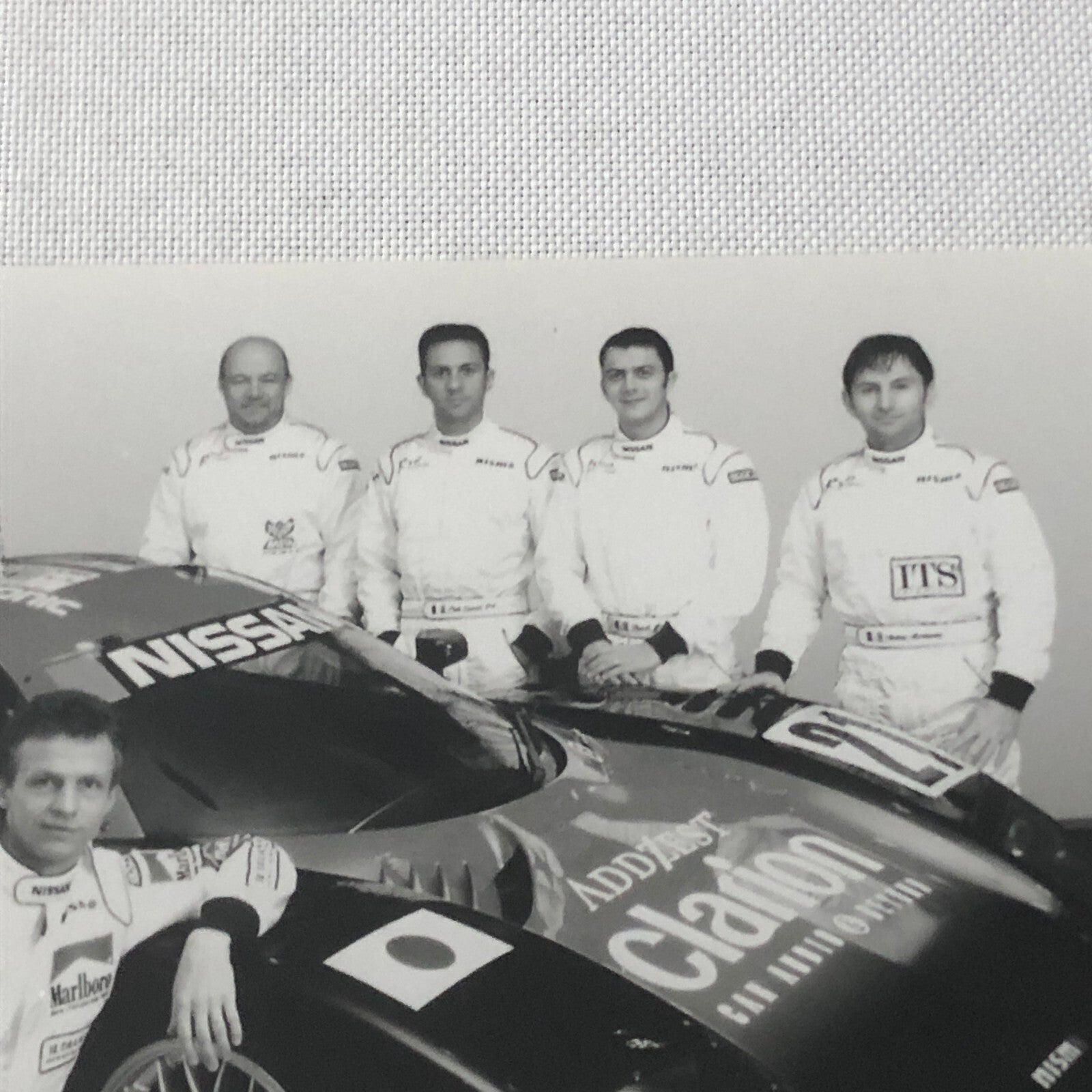 1998 Nissan Racing Team Le Mans Driver Factory Press Photo Photograph