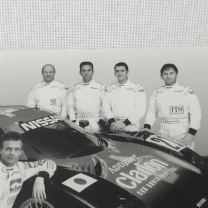 1998 Nissan Racing Team Le Mans Driver Factory Press Photo Photograph
