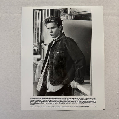 River Phoenix Little Nikita Movie Press Photo Publicity Photograph 1987
