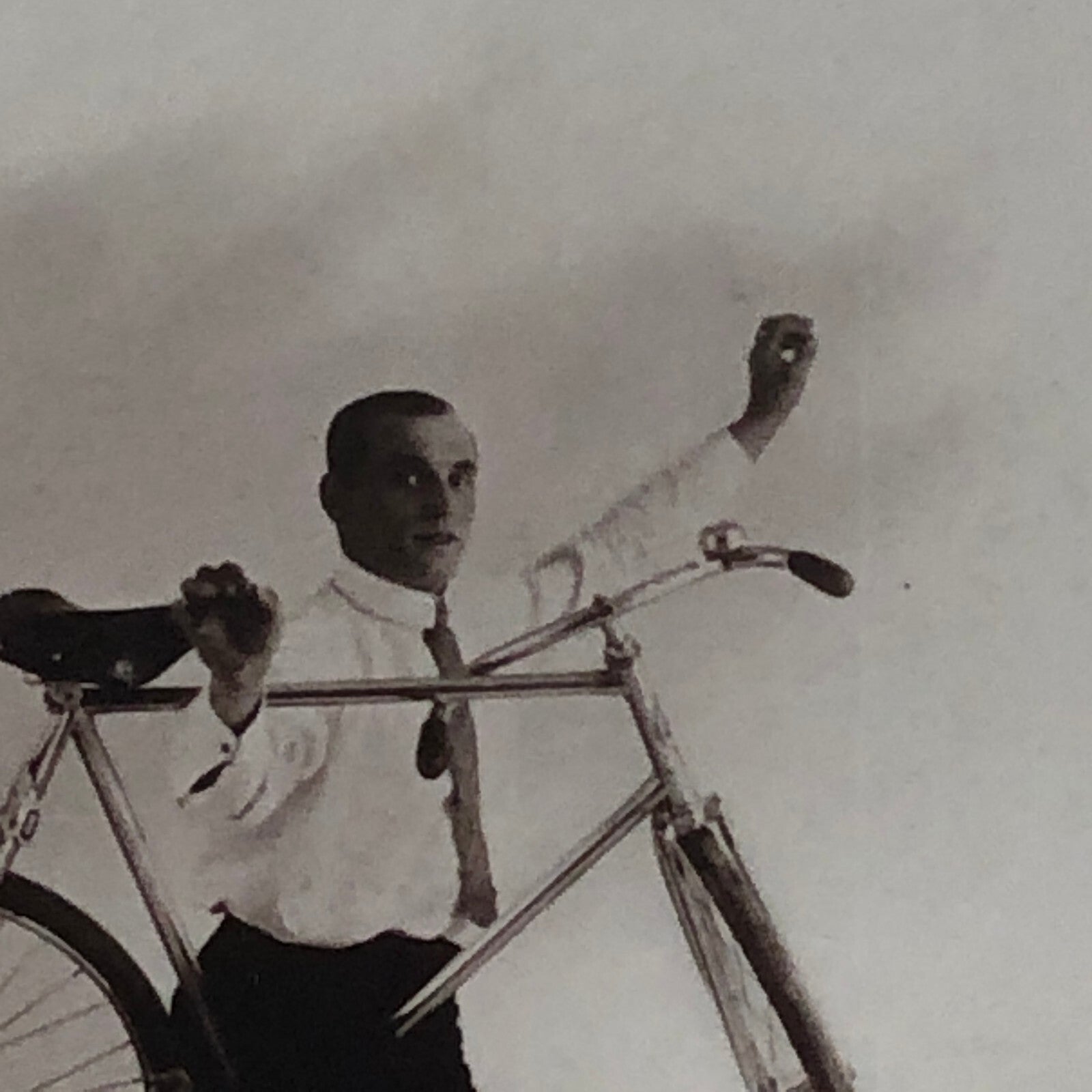 Circus Bicycle Balancing Act Postcard Post Card F Duperret Vintage