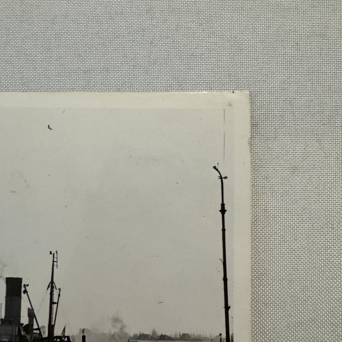 Vintage Press Photo Photograph Antwerp Belgium Allied Shipping Ship Boat WW2