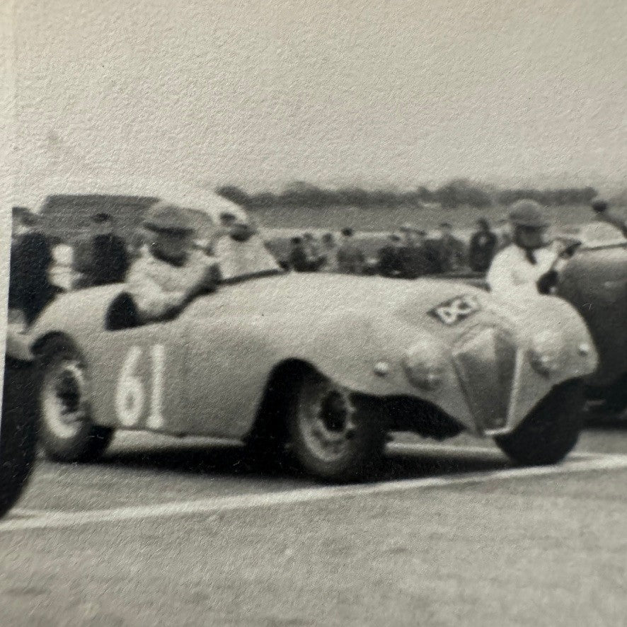 Vintage Racing Photo Photograph Print Motorsport Race Unidentified