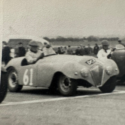 Vintage Racing Photo Photograph Print Motorsport Race Unidentified
