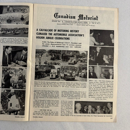 1955 Canadian Motorist Magazine General Motors Parade of Progress Futureliner +