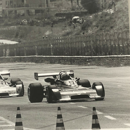 Vintage 1976 Formula 2 F2 Pergusa Grand Prix Racing Photo Photograph Cars