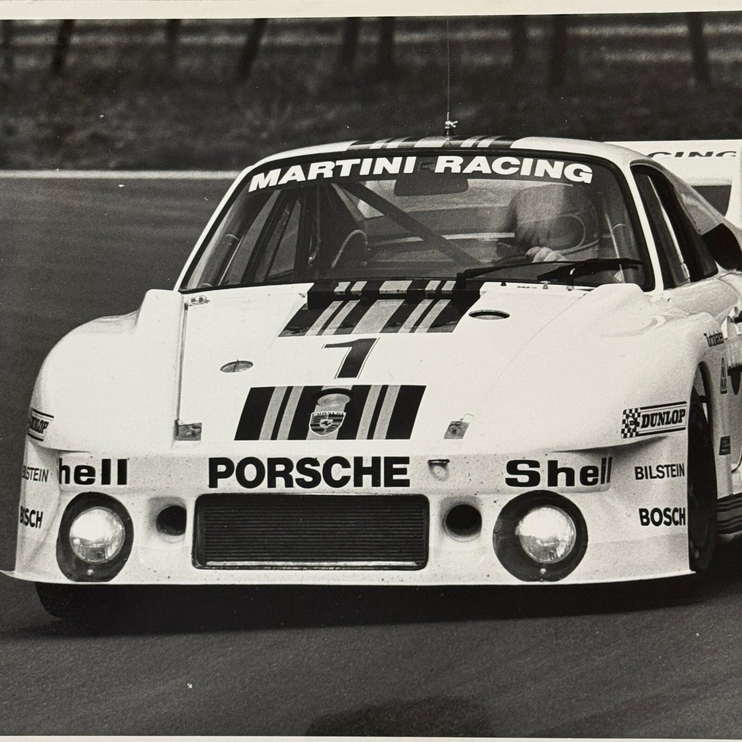 Vintage Porsche 935 Martini Racing Car Photo Photograph Print