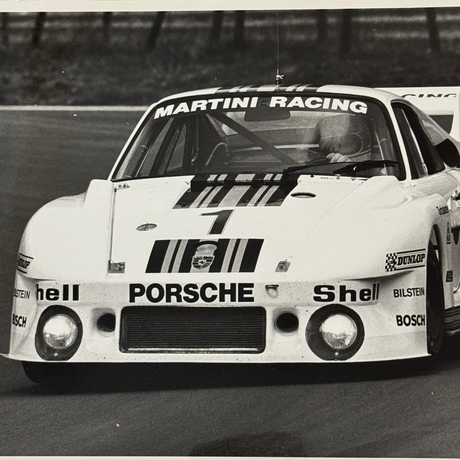 Vintage Porsche 935 Martini Racing Car Photo Photograph Print