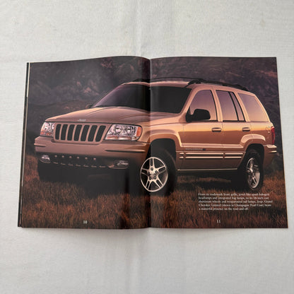 2000 Jeep Grand Cherokee SUV Car Sales Brochure Catalog Advertising Canadian
