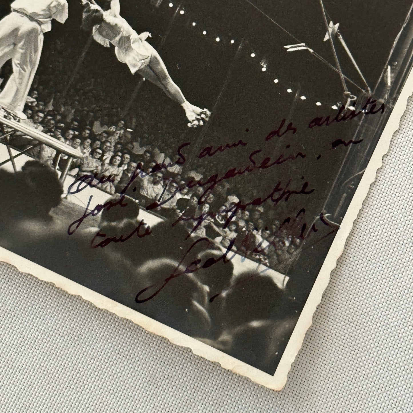 Vintage Circus Rollerskating Roller Skate Act Photo Photograph