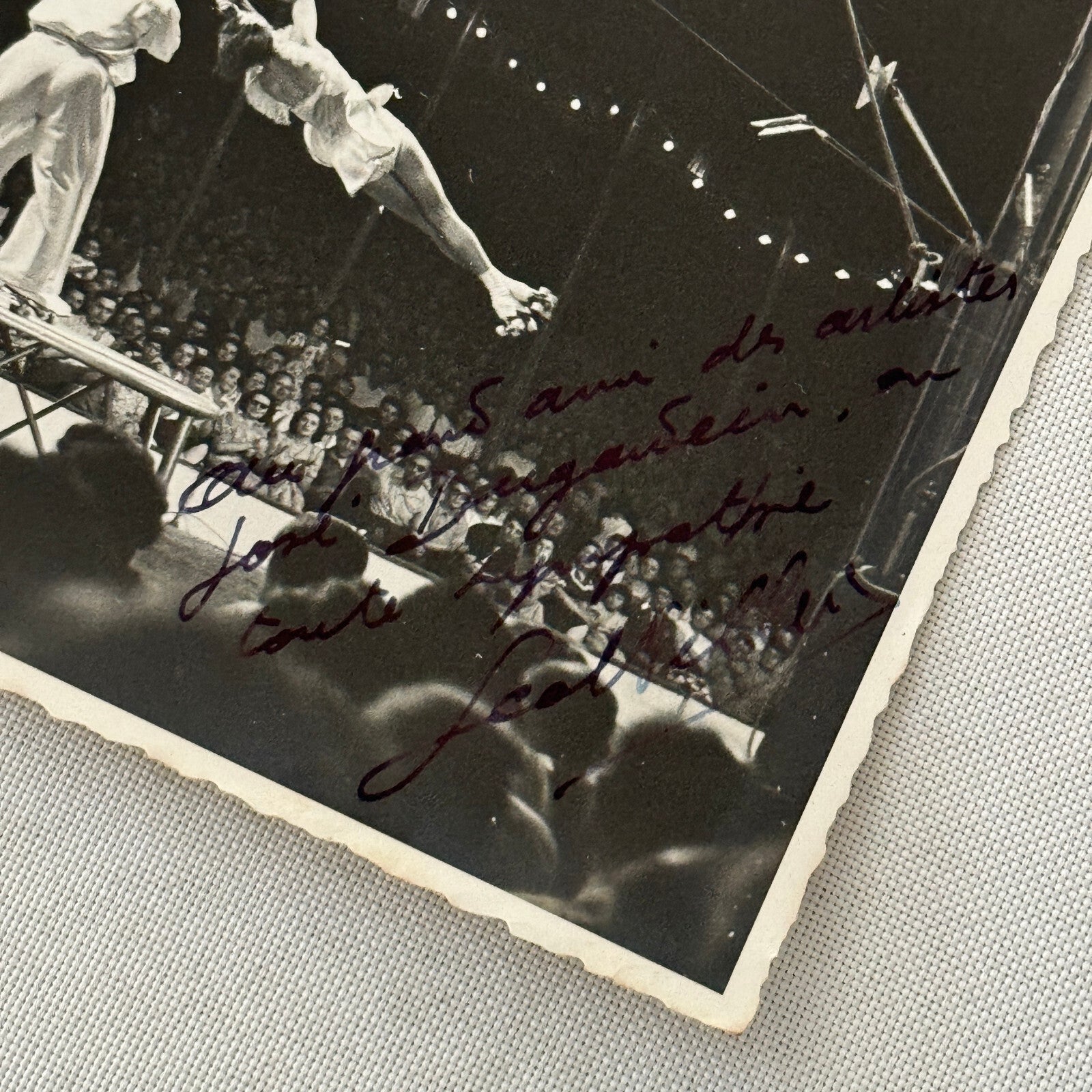 Vintage Circus Rollerskating Roller Skate Act Photo Photograph
