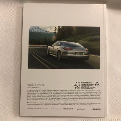 Porsche Panamera Sales Brochure Catalog 2009 2010