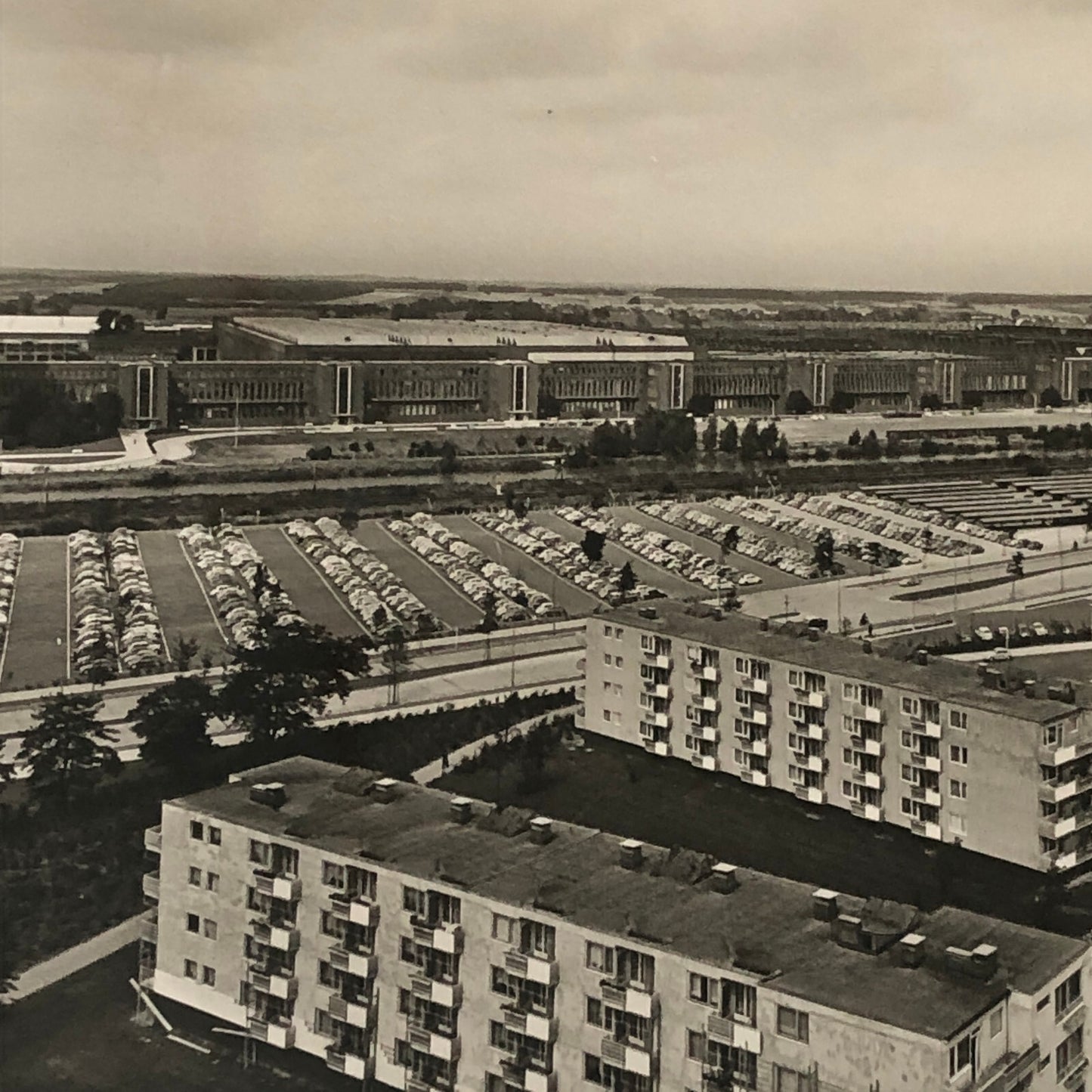 Volkswagen VW Factory Press Photo Photograph Print 1961