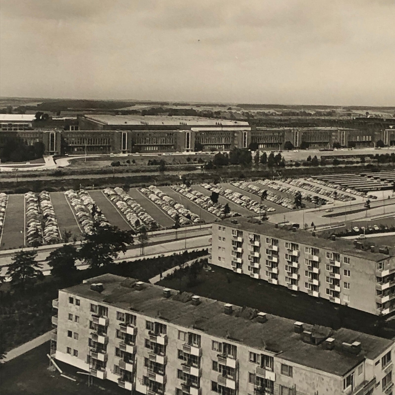 Volkswagen VW Factory Press Photo Photograph Print 1961