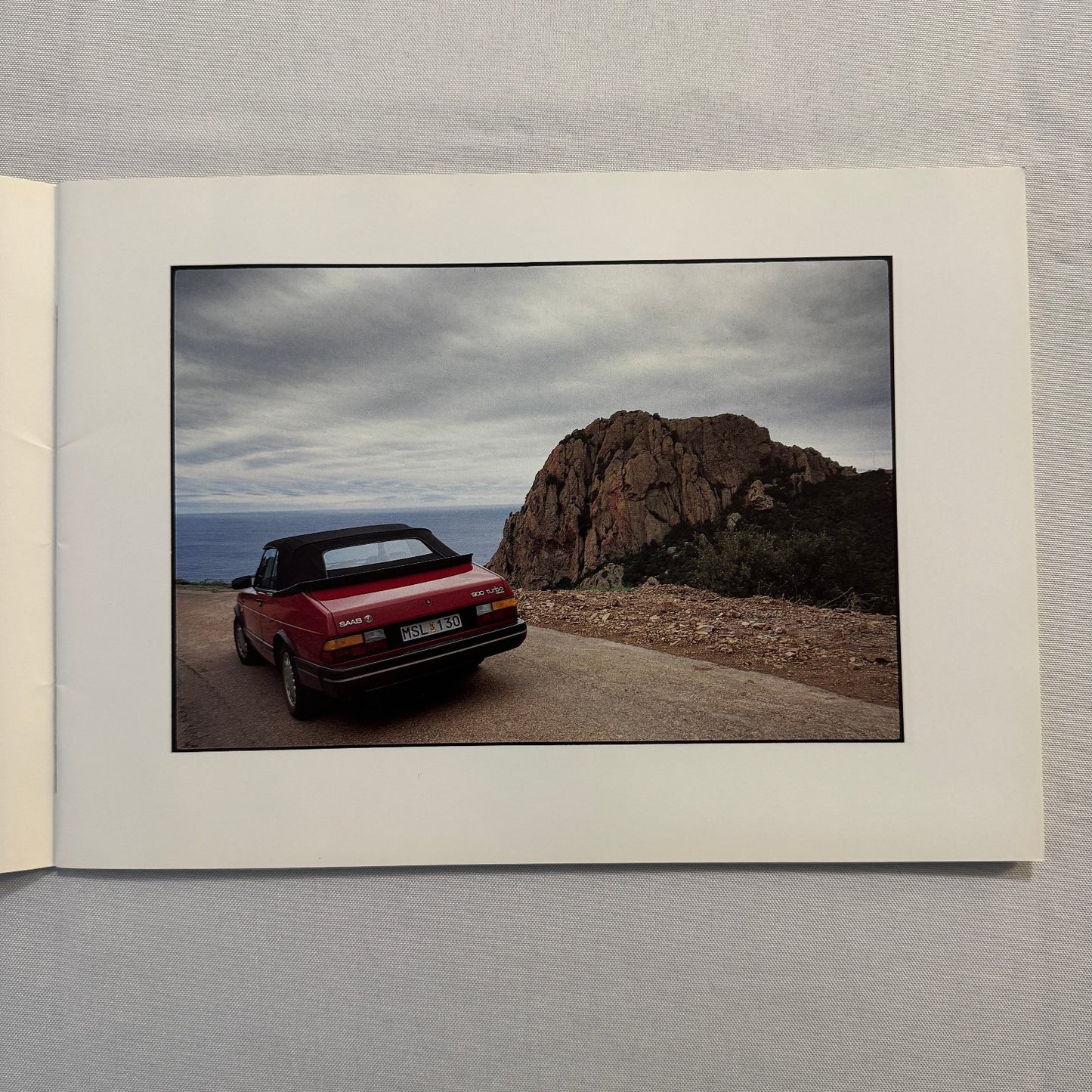 1988 Saab Military Sales Brochure Catalog Saab 900 Turbo 9000 900S Convertible