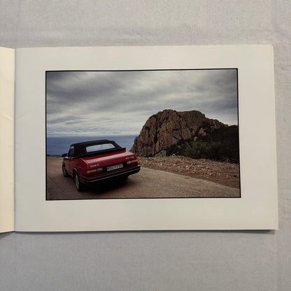 1988 Saab Military Sales Brochure Catalog Saab 900 Turbo 9000 900S Convertible