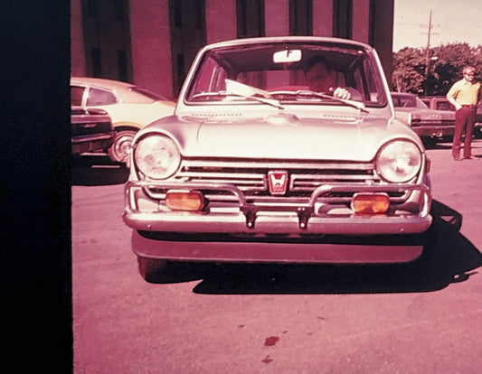 35MM Vintage Photo Slide Honda Car Modification Design Custom Customized