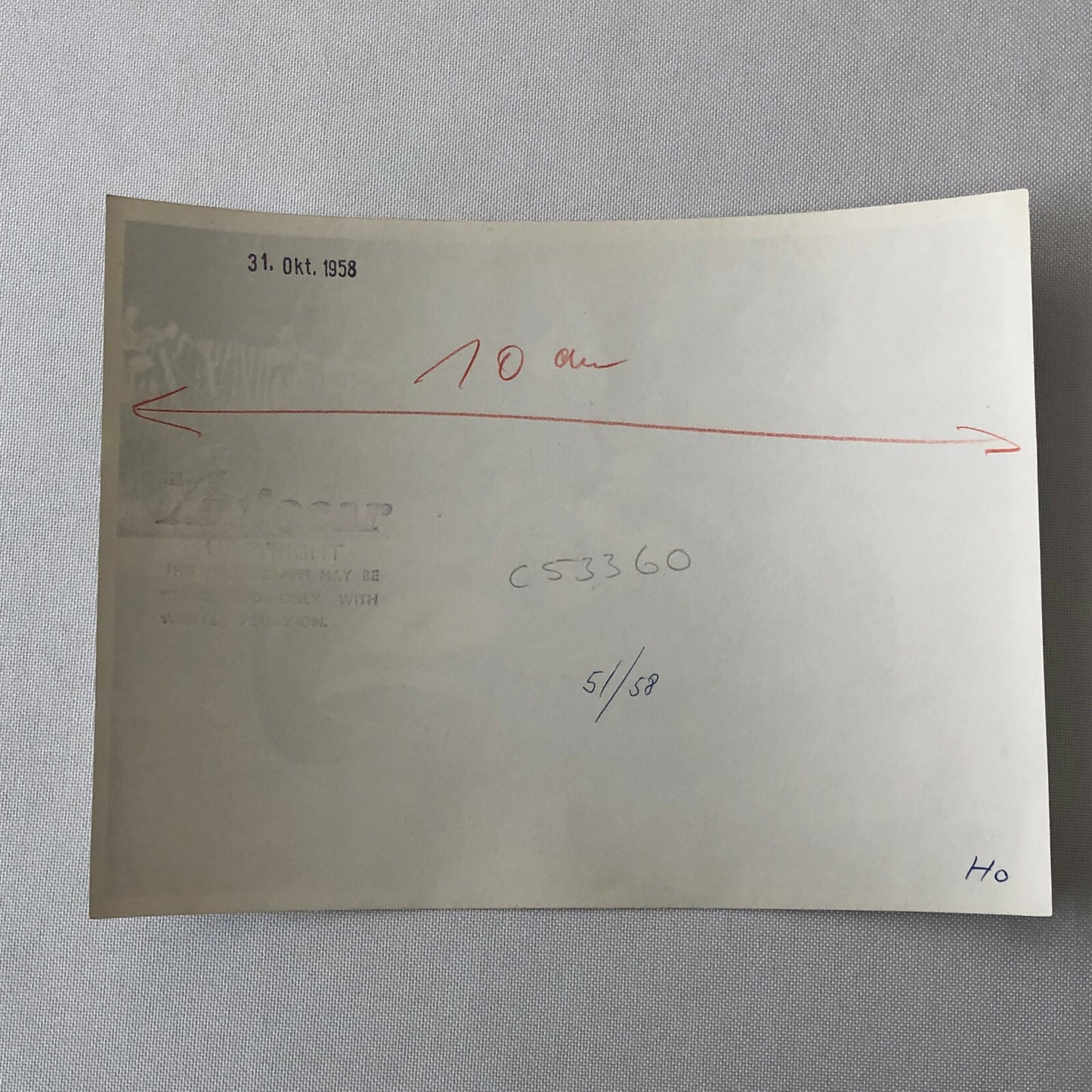 Vintage Racing Photo Photograph Jack Brabham - Autocar Magazine 1958 