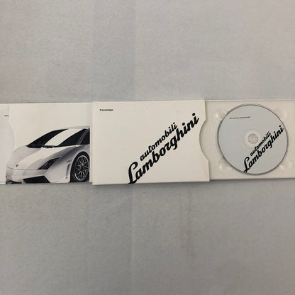 Lamborghini Press Kit Brochure with CD Estoque Concept Gallardo Murcielago