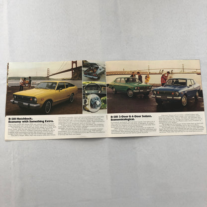 1975 Datsun Car Sales Brochure Catalog 610 710 260-Z 260Z L'il Hustler Pickup