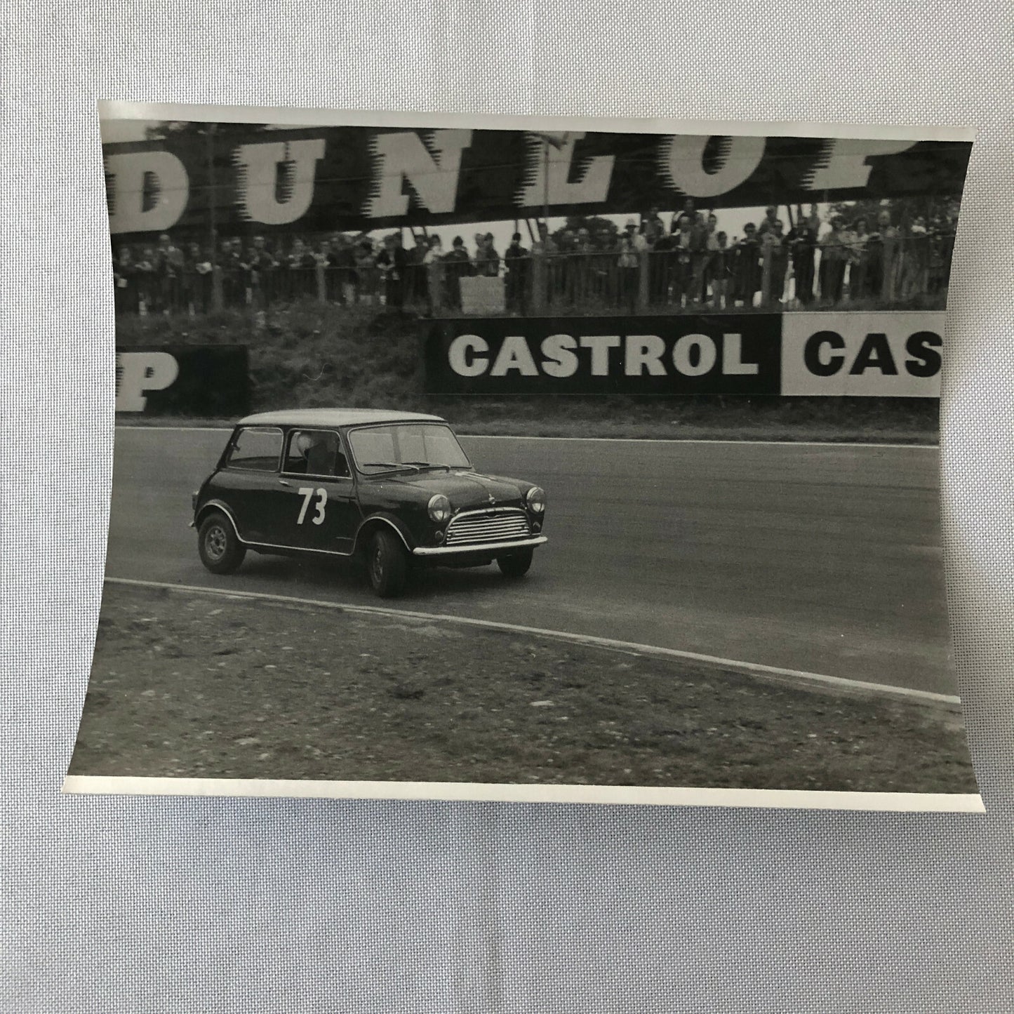 Vintage Austin Mini Cooper Racing Car Photo Photograph Print