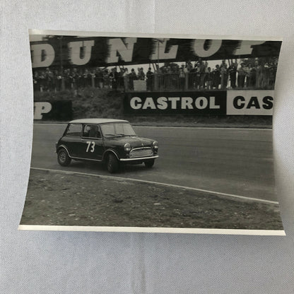 Vintage Austin Mini Cooper Racing Car Photo Photograph Print