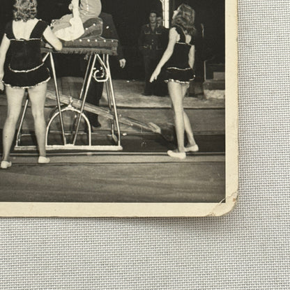 Vintage Circus Acrobat Tumbling Act Real Photo Postcard Post Card European
