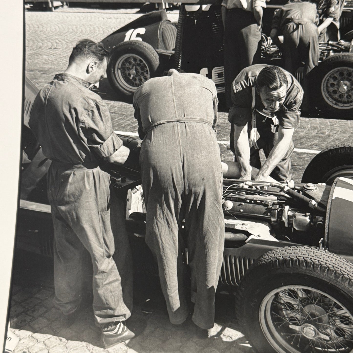 Alfa Romeo 158 Swiss Grand Prix 1950 Juan Manuel Fangio Farina Racing Photo