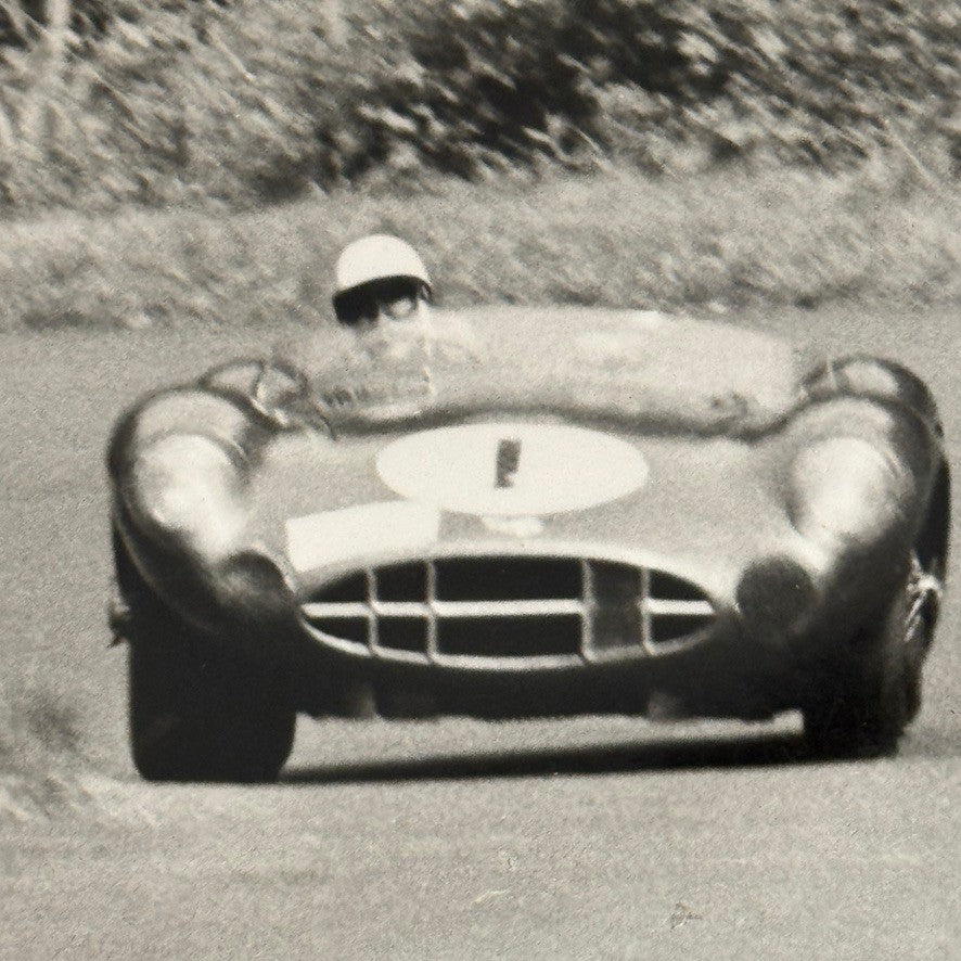 Vintage Aston Martin Racing Car Photo Photograph Print
