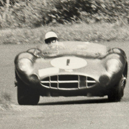 Vintage Aston Martin Racing Car Photo Photograph Print