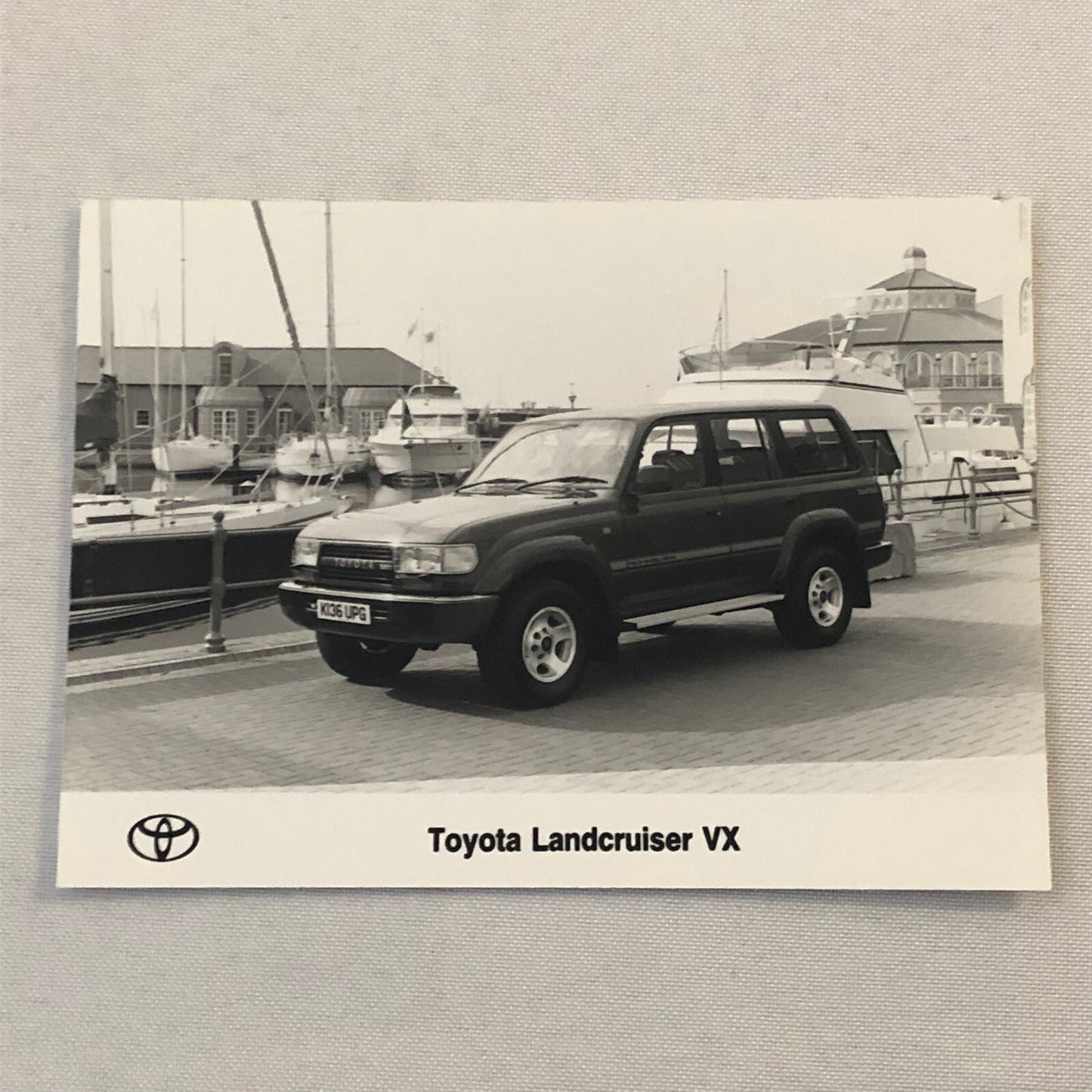Toyota Landcruiser VX Factory Press Photo Photograph Print Land Cruiser