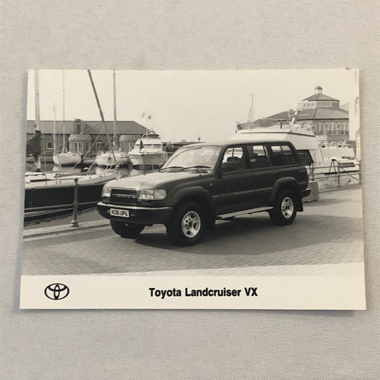 Toyota Landcruiser VX Factory Press Photo Photograph Print Land Cruiser