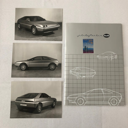 1981 Audi Quartz Pininfarina Concept Car Press Kit Brochure Photos Audi Coupe
