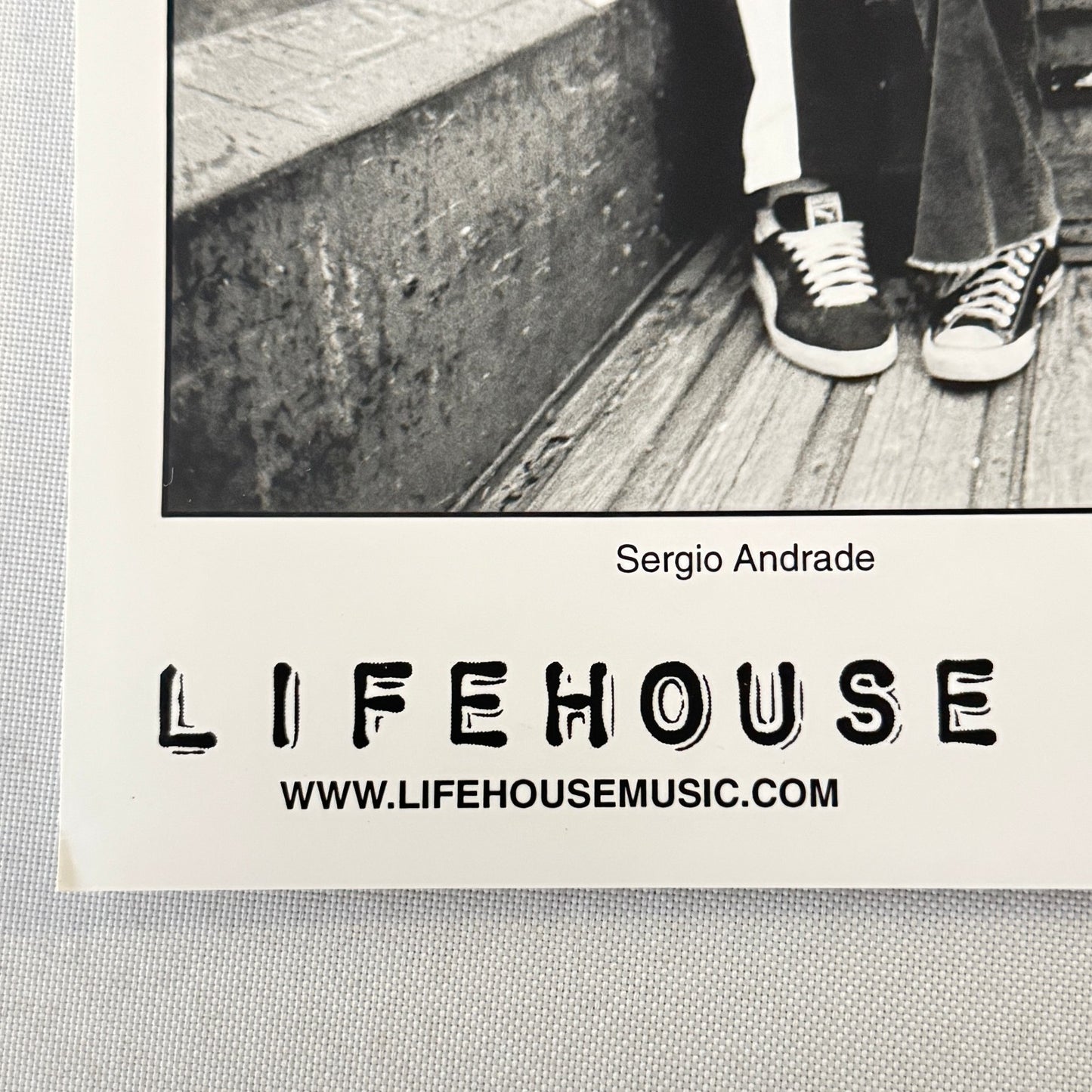 Lifehouse Music Publicity Press Photo Photograph Band 2002