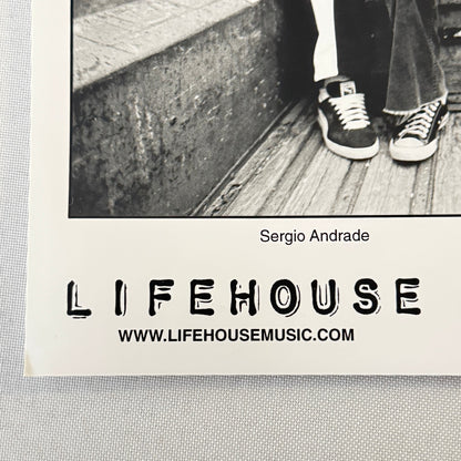 Lifehouse Music Publicity Press Photo Photograph Band 2002