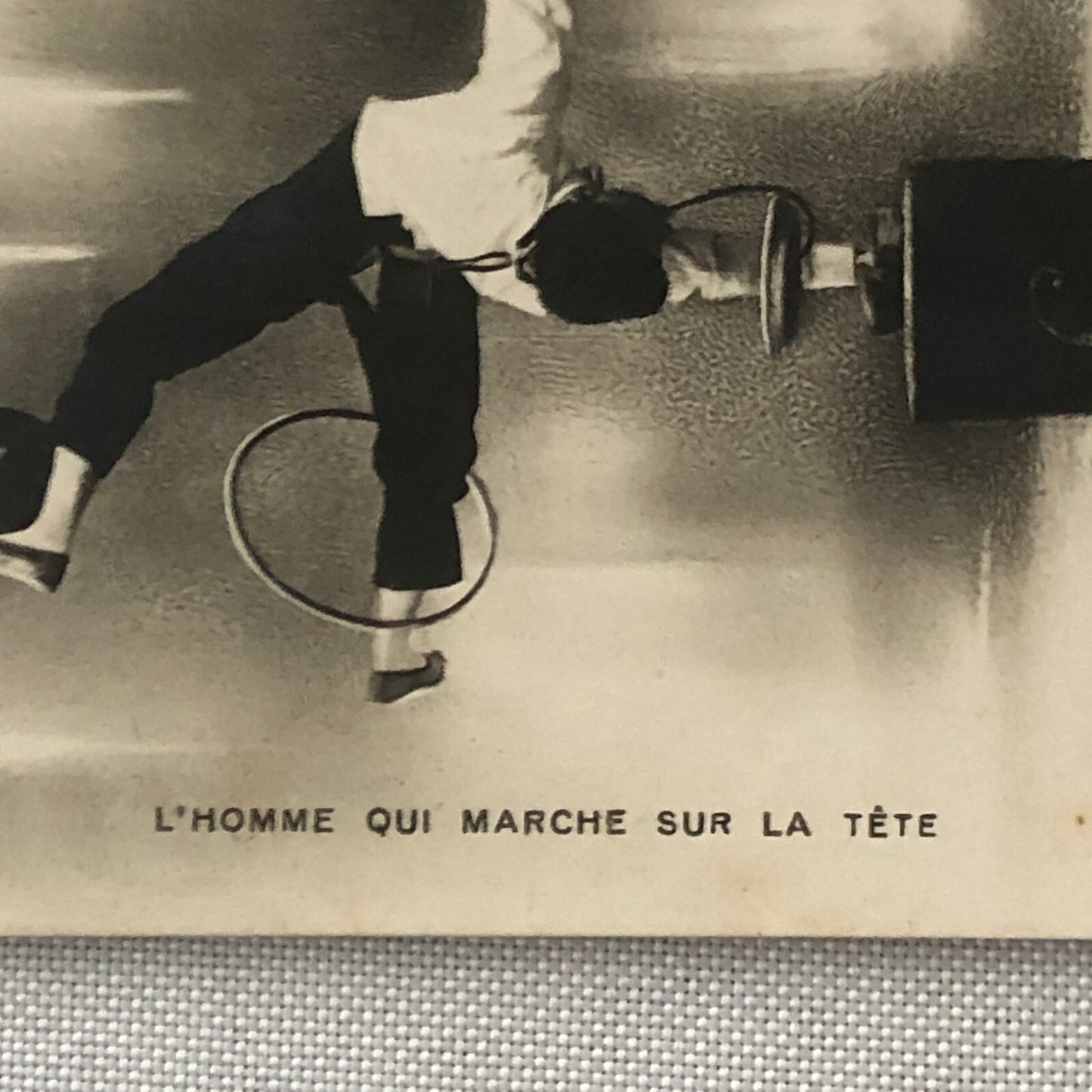 Circus Balancing Act Performer Postcard Post Card Adrian Chiezel