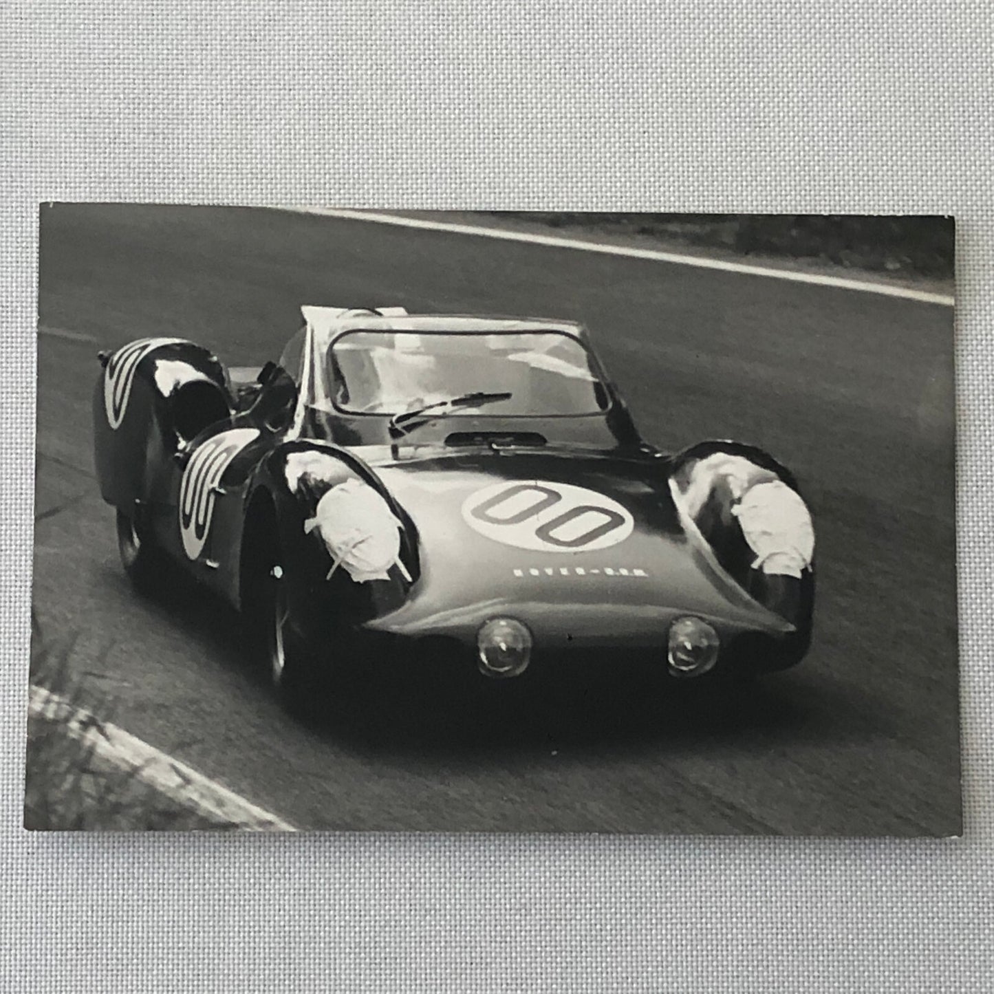 Vintage Racing Photo Photograph Rover BRM Car 1963 LeMans Graham Hill Ginther