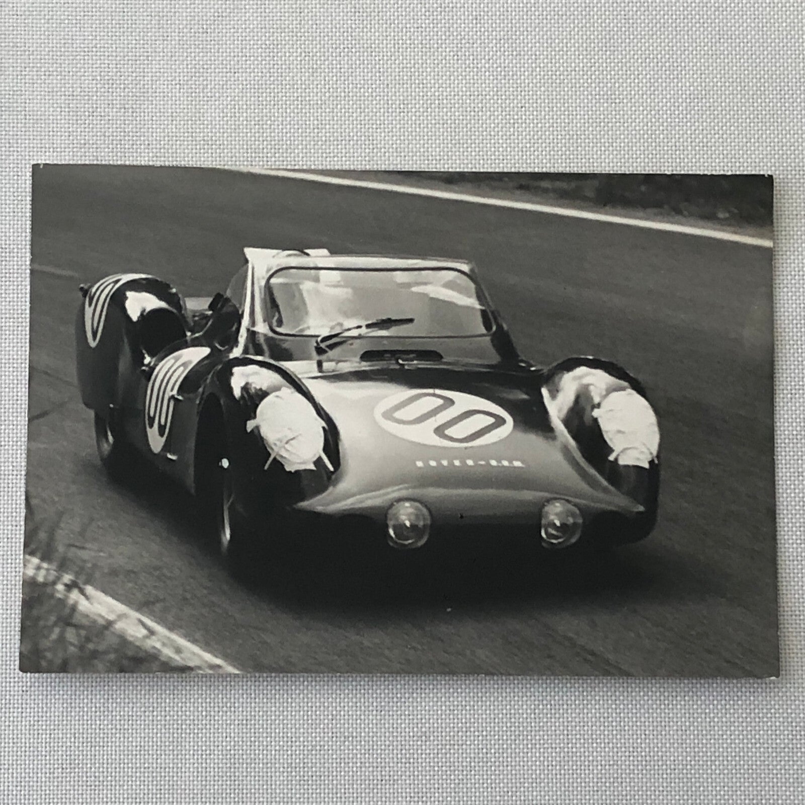 Vintage Racing Photo Photograph Rover BRM Car 1963 LeMans Graham Hill Ginther