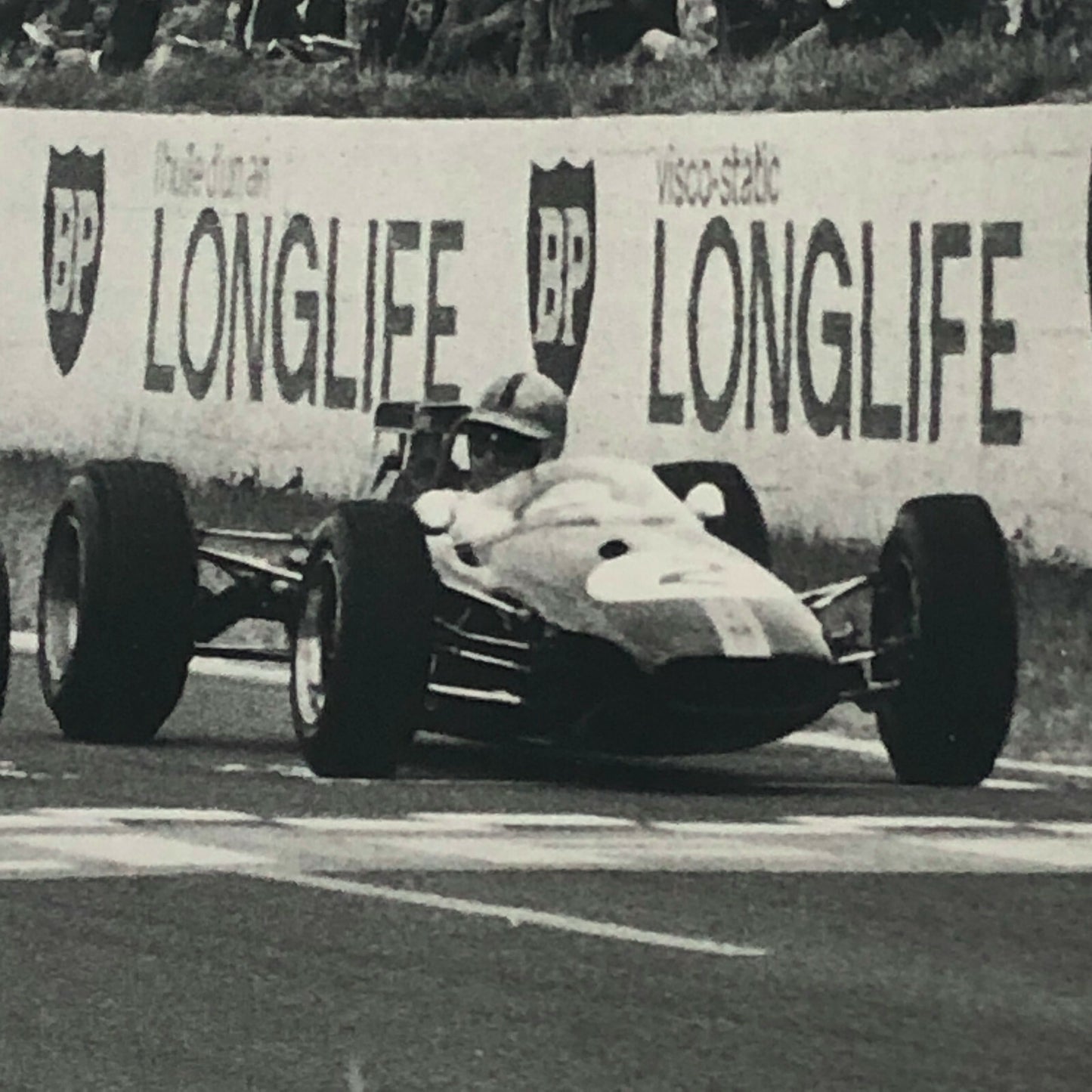 Vintage F2 Car Racing Photo Photograph Jack Brabham Jim Clark Grahm Hill + 