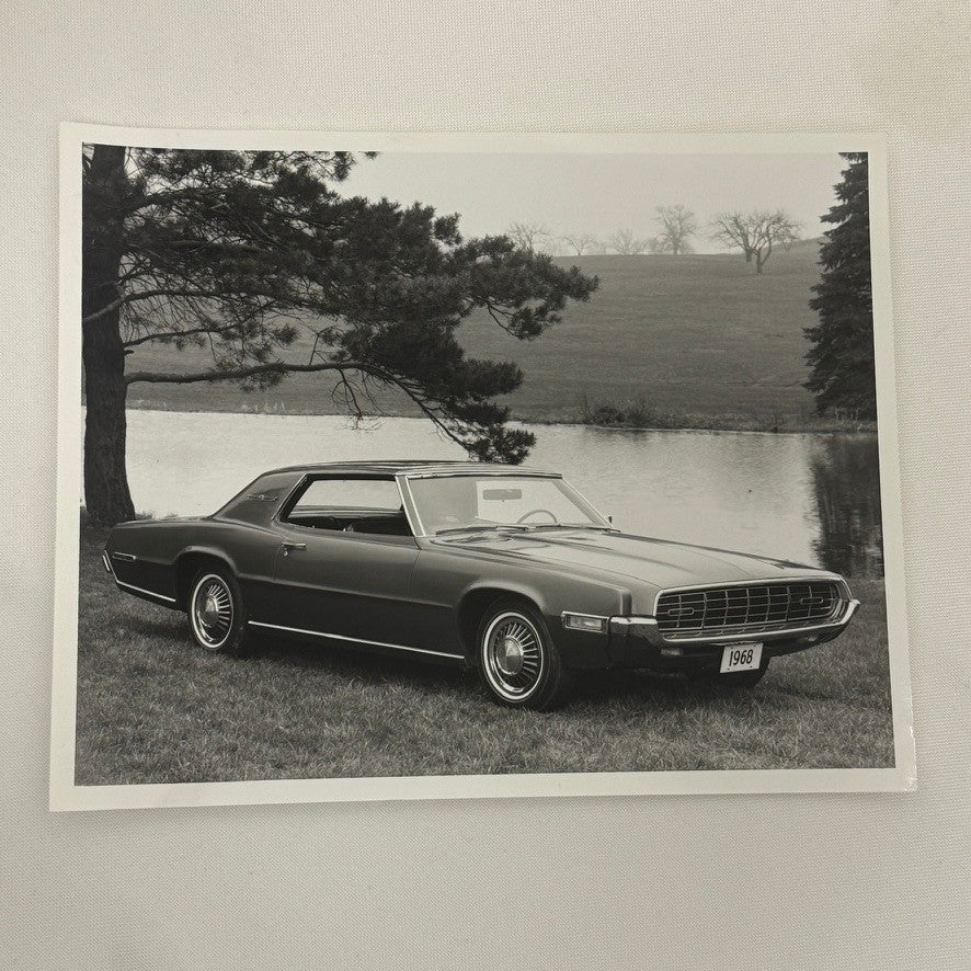 Vintage 1968 Ford Thunderbird Car Automobile Photo Photograph Modern Print
