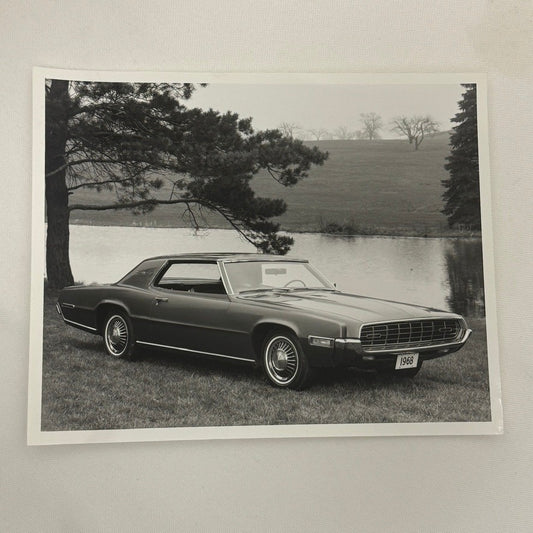 Vintage 1968 Ford Thunderbird Car Automobile Photo Photograph Modern Print