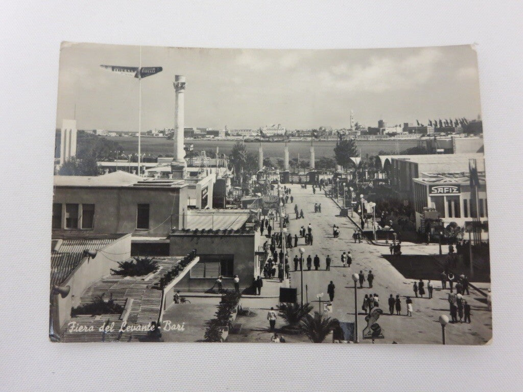 1952 Grand Prix Bari Postage Stamp on Postcard Fiera del Levante - Bari Italy 