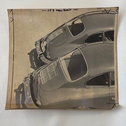 Vintage Porsche 356 Car Photo Photograph Print
